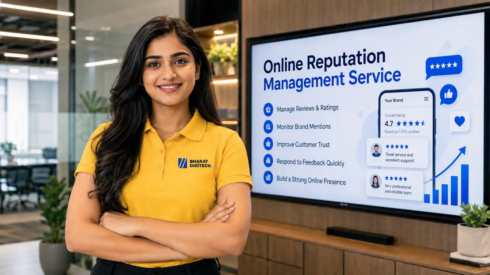 Online Reputation Management support by Bharat Digitech